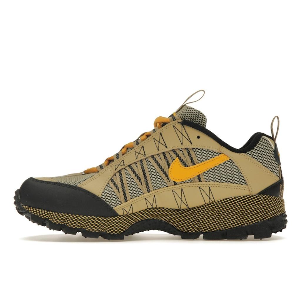 Nike Air Humara QS Wheat Grass Unisex Sneakers Tan Yellow-Ochre Black FJ7098-700