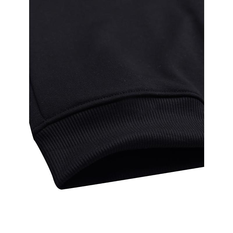 Girls' Round Neck Sweatshirt with A Pattern