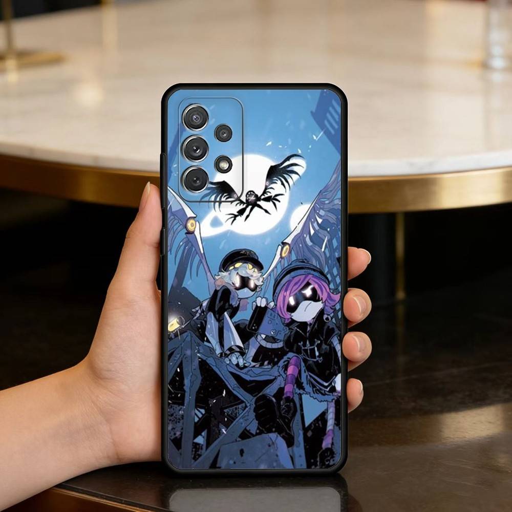 M-MurderS D-Drones U-UZI Phone Case For Samsung Galaxy A73,A72,A71,A70,A53,A52,A51,Soft Silicone Black Cover