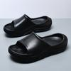 Classic EVA Men's Platform Slippers Open Toe Light Slippers Home Mute Slides Outdoor Beach Casual Sandal Shoes for Men Sandalias