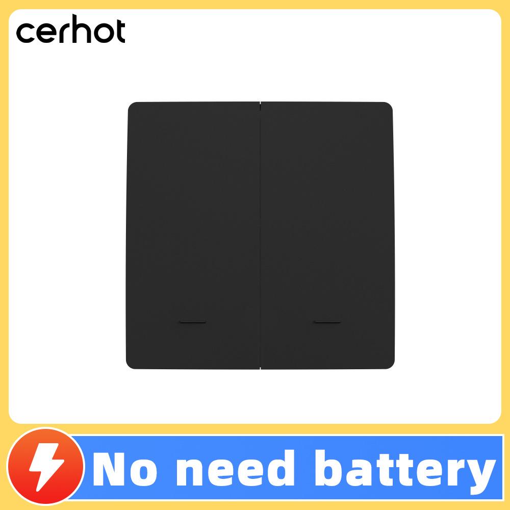 Tuya Graffiti ZigBee Smart WiFi Selbstversorgender Kabelloser Lichtschalter