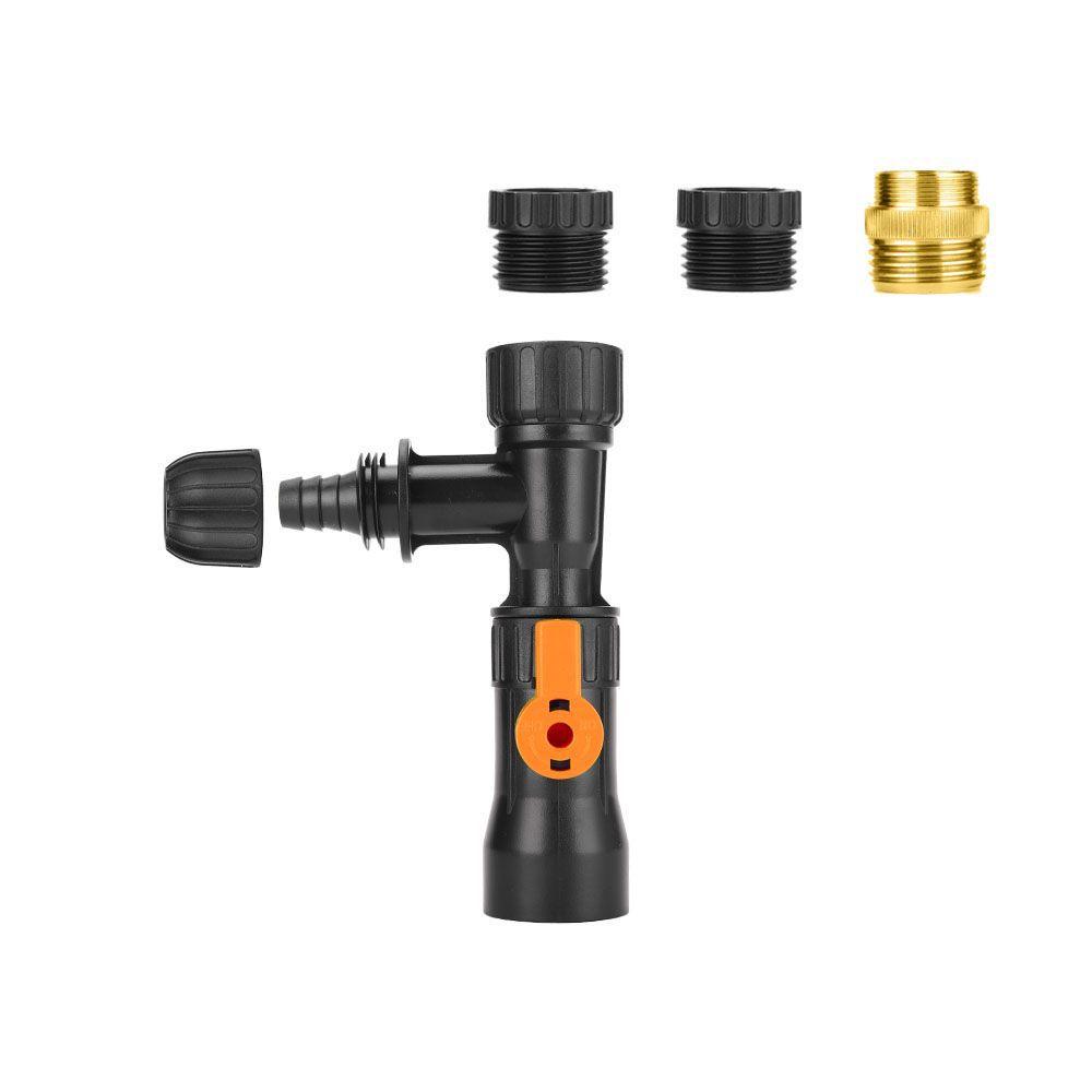Faucet-Style Fish Tank Water Changer and Cleaning Pump