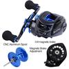Casting Reel 11+1 BB 7.0:1 Gear Ratio/ High Speed Magnetic Fishing Reel Fishing Wheel Bass Fishing