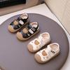 Baby First Walkers Breathable Anti-Slip Soft Sole Comfortable Sandals 2025 Summer New Sandals for Toddlers Beach Shoes Bears
