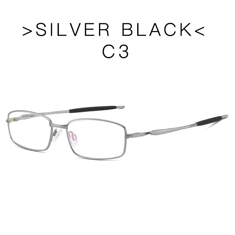 Men's Ultralight Full Frame Anti-Blue Light Fashion Glasses, Prescription Ready