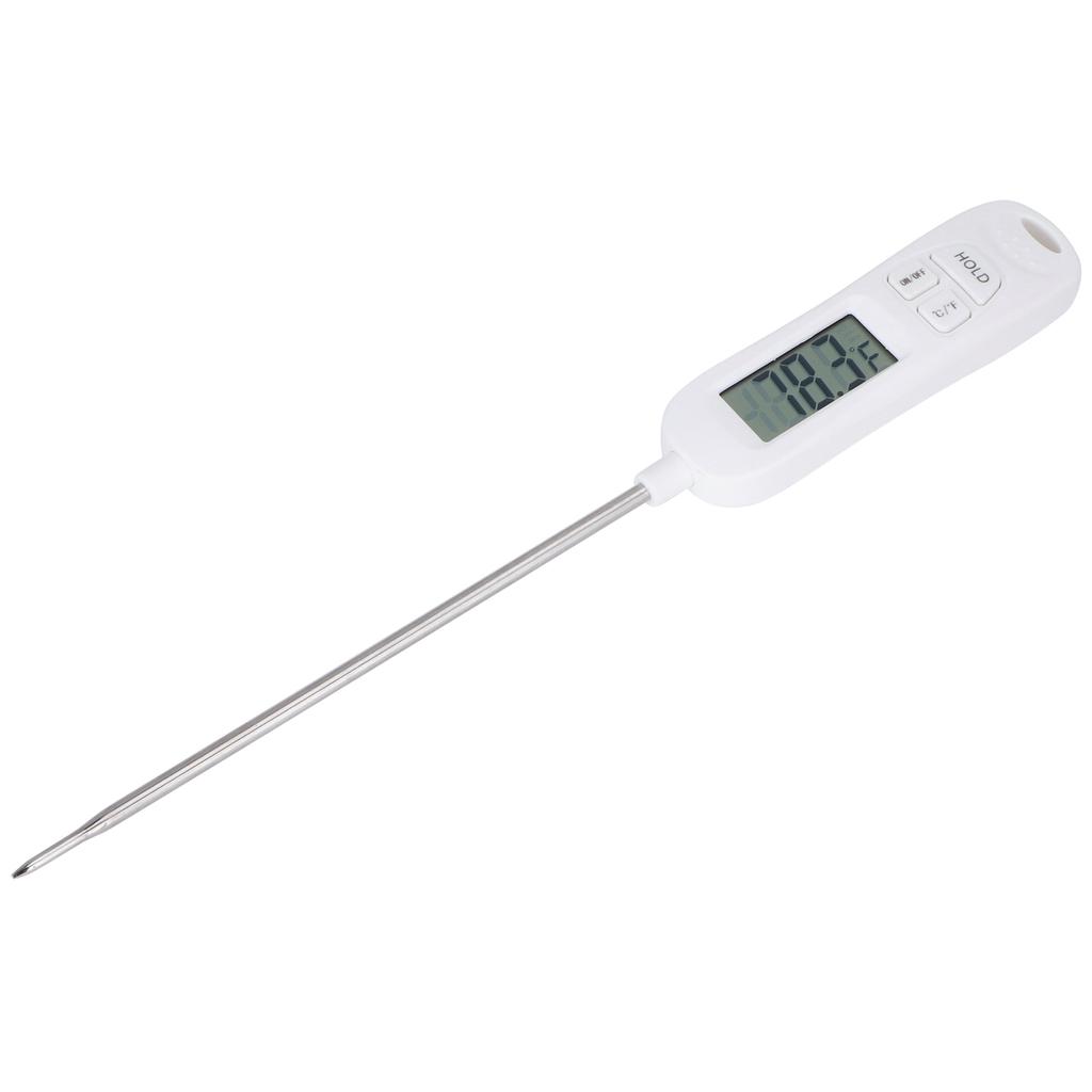 BBQ Matlagning Digital Elektronisk Termometer Rostfritt Stål Lång Sond Köksredskap