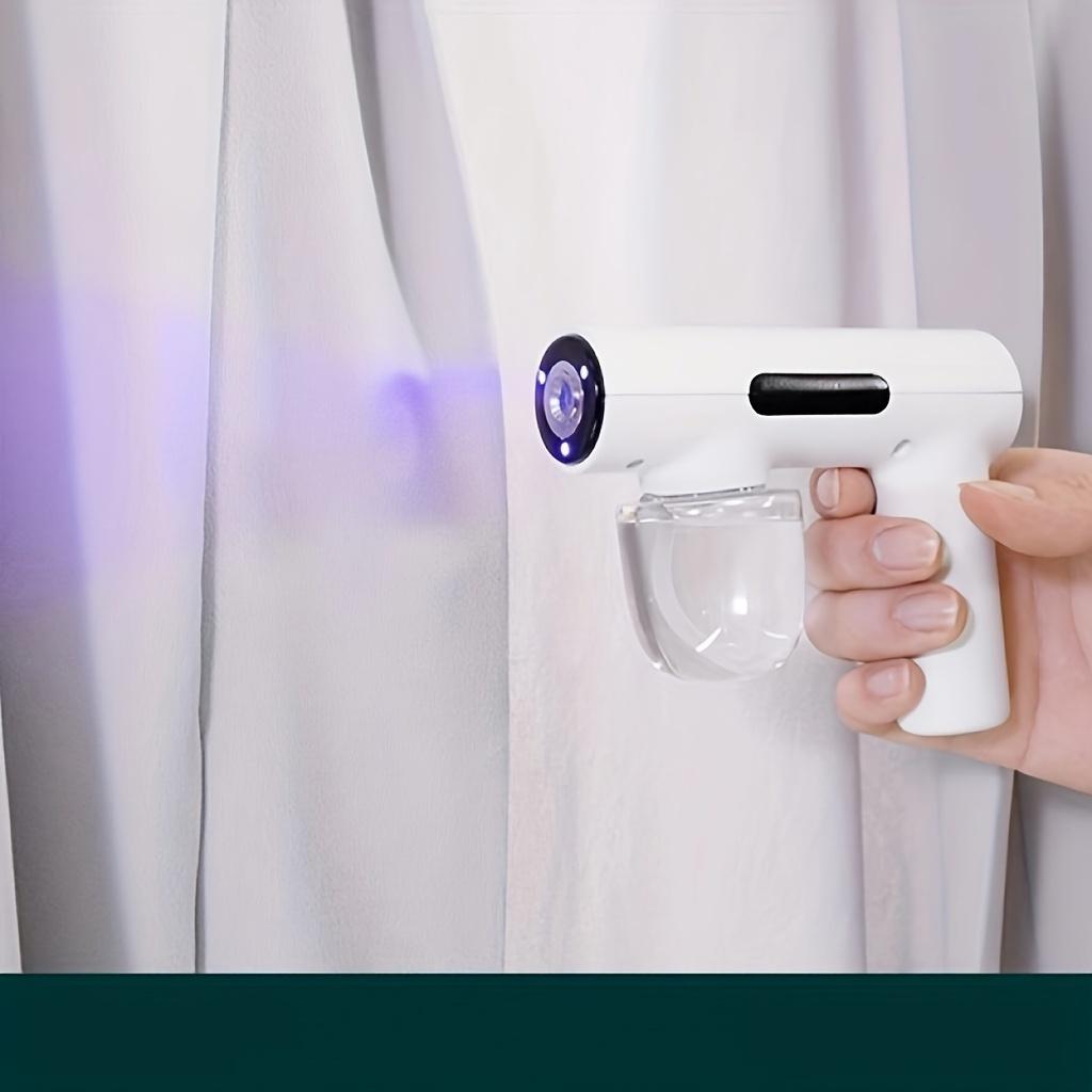 Mini-portable Charging Disinfectant Sprayer, Nano-blue Light Sterilizing Sprayer, Hand-held Powerful Sprayer, Sterilizing Agent Steam