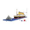 1860 Stück Titanic Form Modellbausteine Modell Konstruktionsset