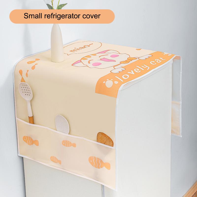 Refrigerator And Washing Machine Dust Cover Storage Hanging Bag Washable Protect Cover Cloth Storage Bag