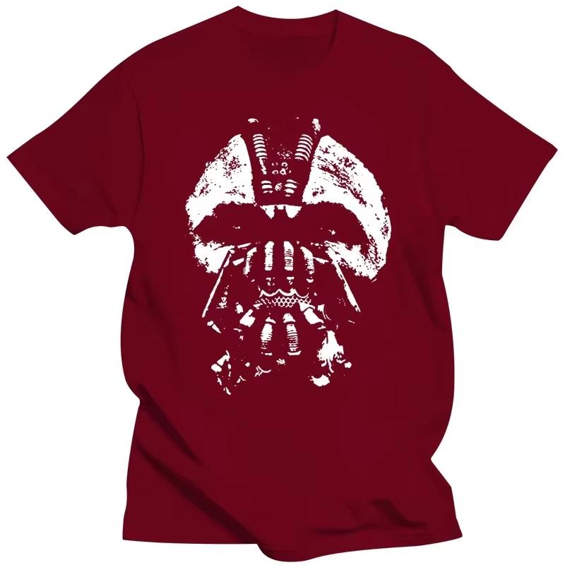 T Shirt The Dark Knight Rises Bane Evil Mask Unisexs Fashion Tshirt Heavyweight Fashion Round Neck Unisexga Vintage Anime Clothes