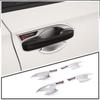 Exterior Door Handle Bowl Cover Trims Door Bowl Protector Sticker Car Accessories For Honda Civic 11th Gen FE  FL1
