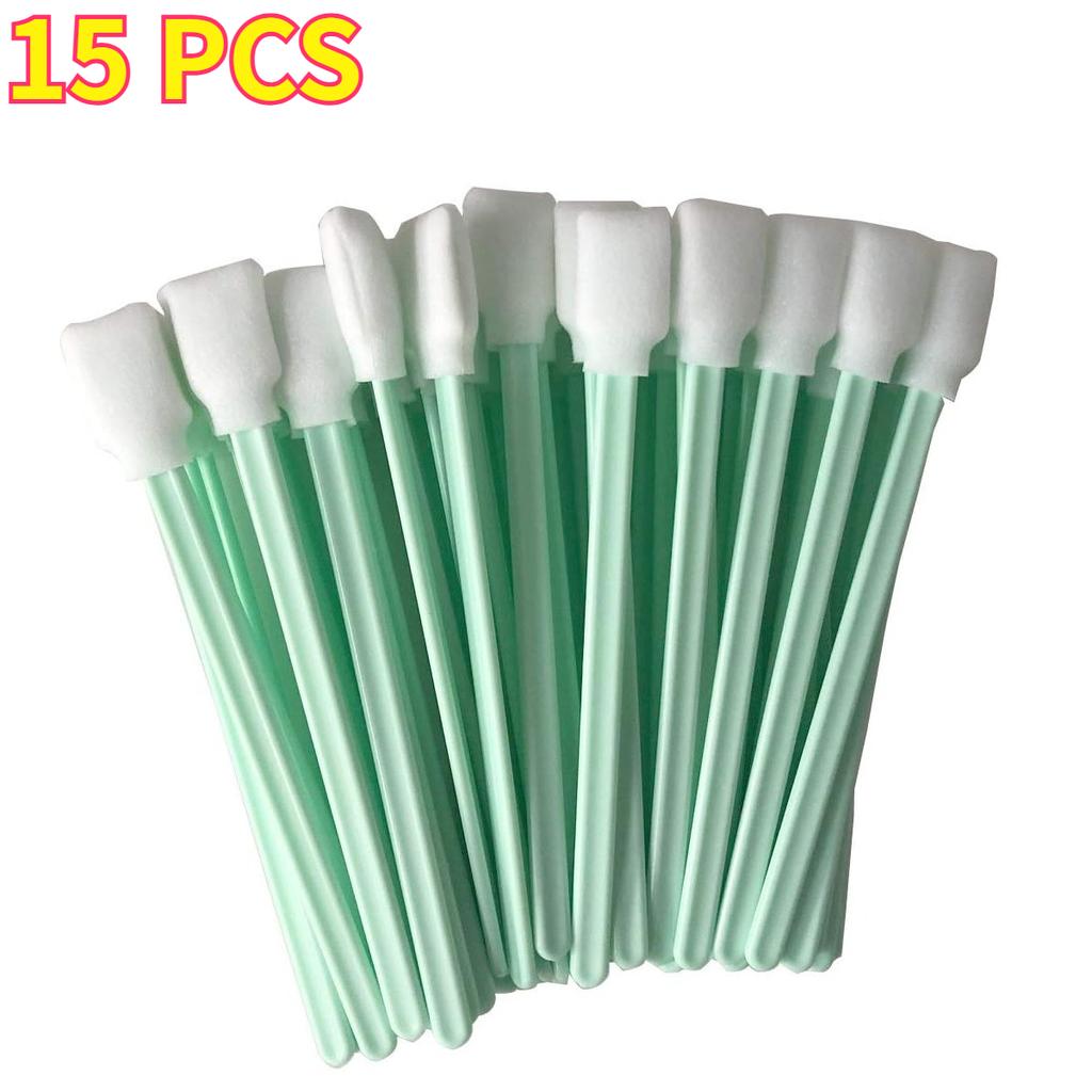 15/25/35 PCS Polyester Swabs – Precision Cleaning Sticks for Printers, Cameras, Lenses & Sensors, Scratch-Free Optical Wipes