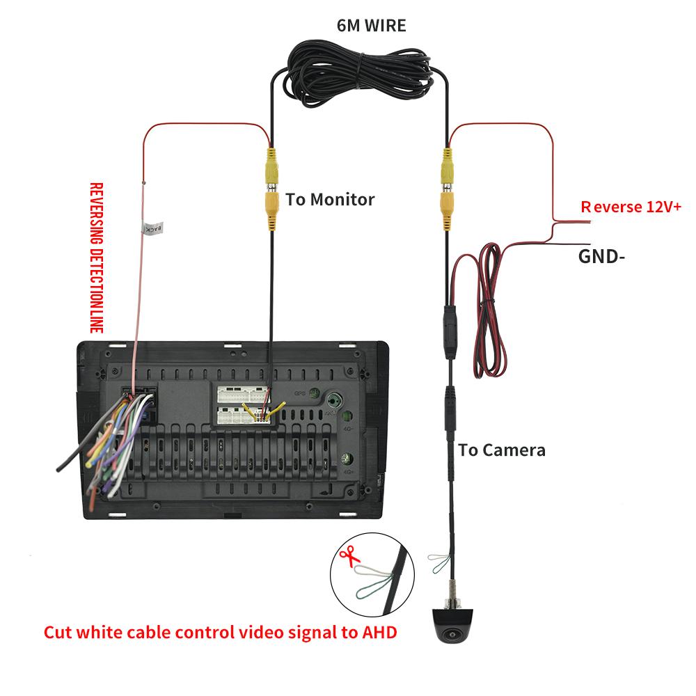 SonyCCD Parking Car Rear View Camera 12V Backup Reverse Fish Eyes Night Vision 170 Degree Angle HD Auto