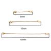 Gold-Plated Lobster Clasp O-Chain Extension for DIY Ancient-Style Jewelry