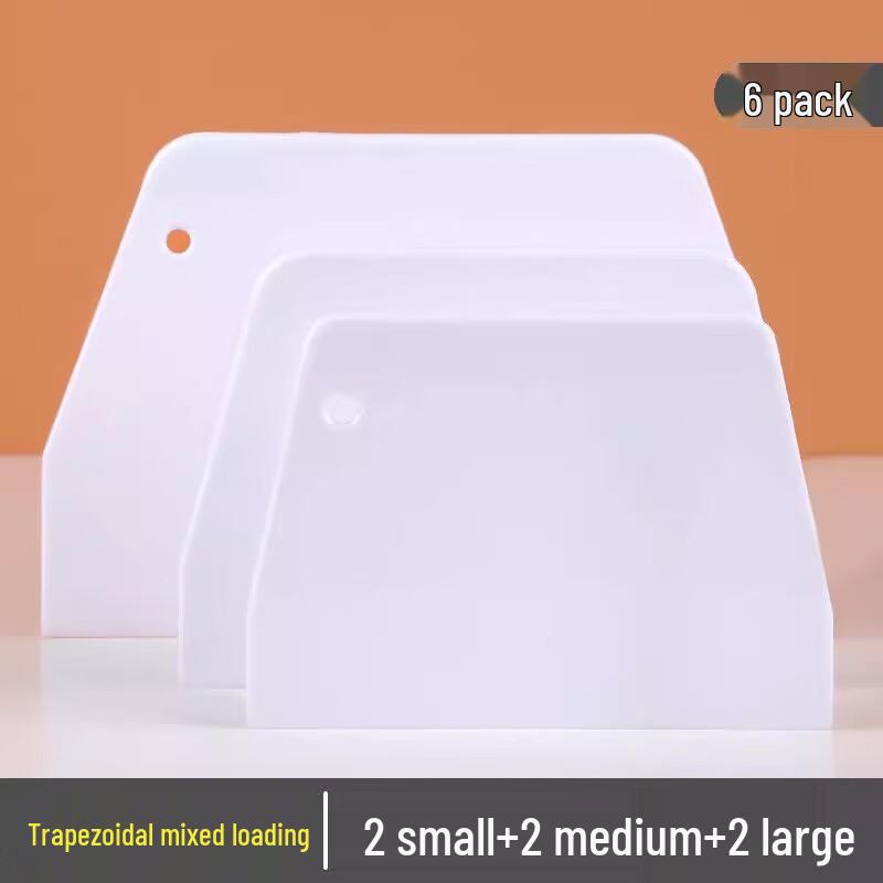 

Plastic Baking & Cake Scraper Set