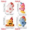 Cartoon Stuffed Animal Fridge Magnet Cute Zodiac Pony Refrigerator Stickers  Home Decoration