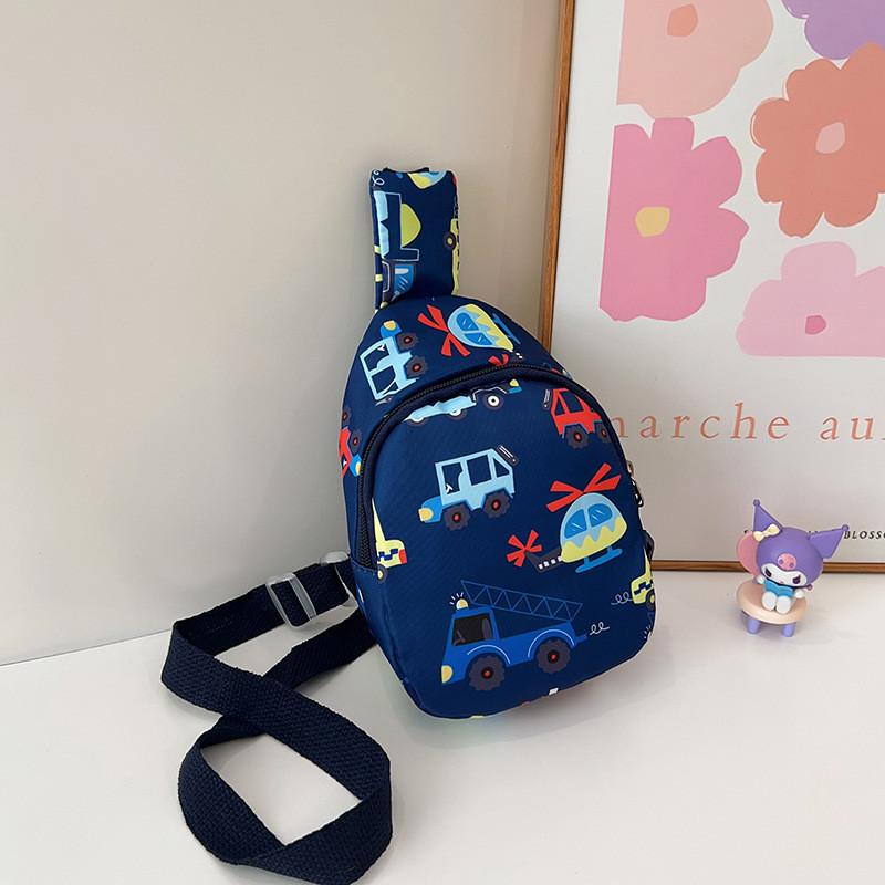 Fanny Car Printed Pack Cartoon Backpack Single Shoulder Crossbody Bag Gift Kids