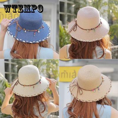 Hat Female Summer Leisure All-match Travel Vacation Sunshade Sun Hat Straw Hat Sun Hat Beach Hat