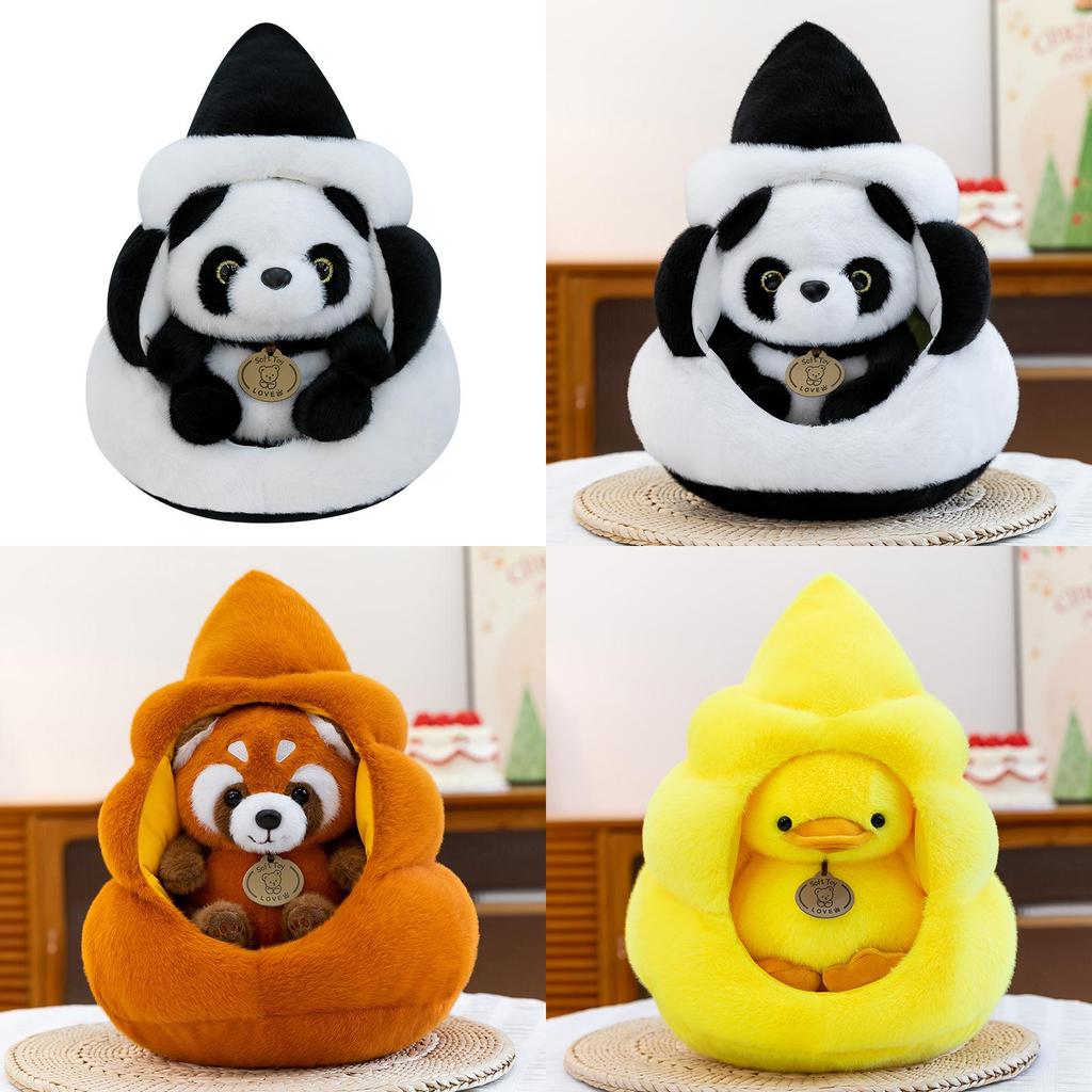 Panda Duck Plush Toy With Soft Pp Cotton For Kids And Adults Gift Idea