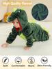 Maeau Dinosaur Baby Cute Winter Newborn Birthday Baby Shower Photo Green Size 90 Kids' Costume, Costume, Romper, Wear, Clothes, Pajamas, Gift, Gift,