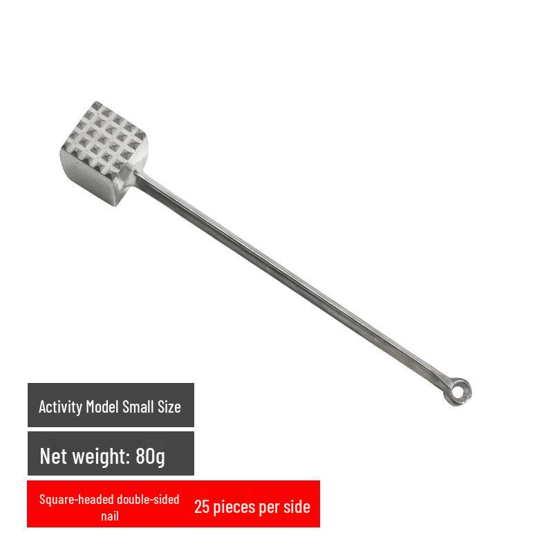 Double-Sided Non-Slip Meat Tenderizer Hammer for Tenderizing Steak and Beef