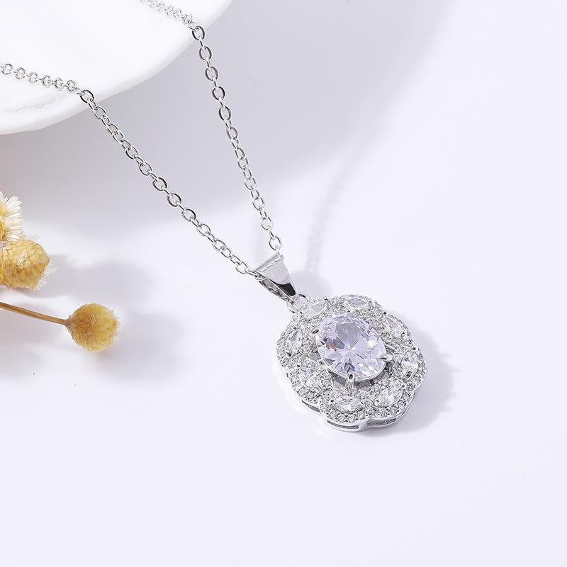 Naszyjnik ze stali tytanowej wiatr damski wysokiej klasy nie blaknie łańcuszek na obojczyk lekka luksusowa miedziana cyrkonia biżuteria