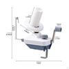 Compact Hand-cranked Yarn Winder for Home Use, Wool Skein Holder, Ideal Skeins of Yarn.