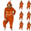 Women's Halloween Print Flannel Pajama Set for Cozy Loungewear