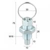 Quick Release Pin Spring Gym Lock Pin Stainless Steel Pull Ring