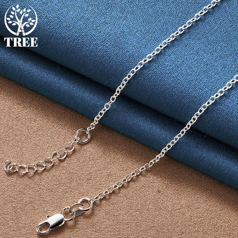 925 Sterling Silver 18 Inch Stethoscope Heart Pendant Necklace Jewelry