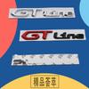 3D Car Styling GT LINE for Car Fender Side Trunk Nameplate Decal Emblem Badge Sticker