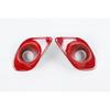 Front Bumper Fog Light Lamp Cover Trim For Dodge Charger 2015+ Red Accessories