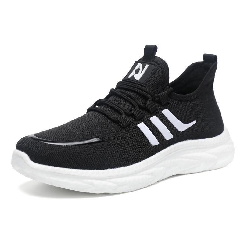 Men's Athletic Running Shoes, Soft Sole Lightweight Responsive Casual Sneakers for Sports