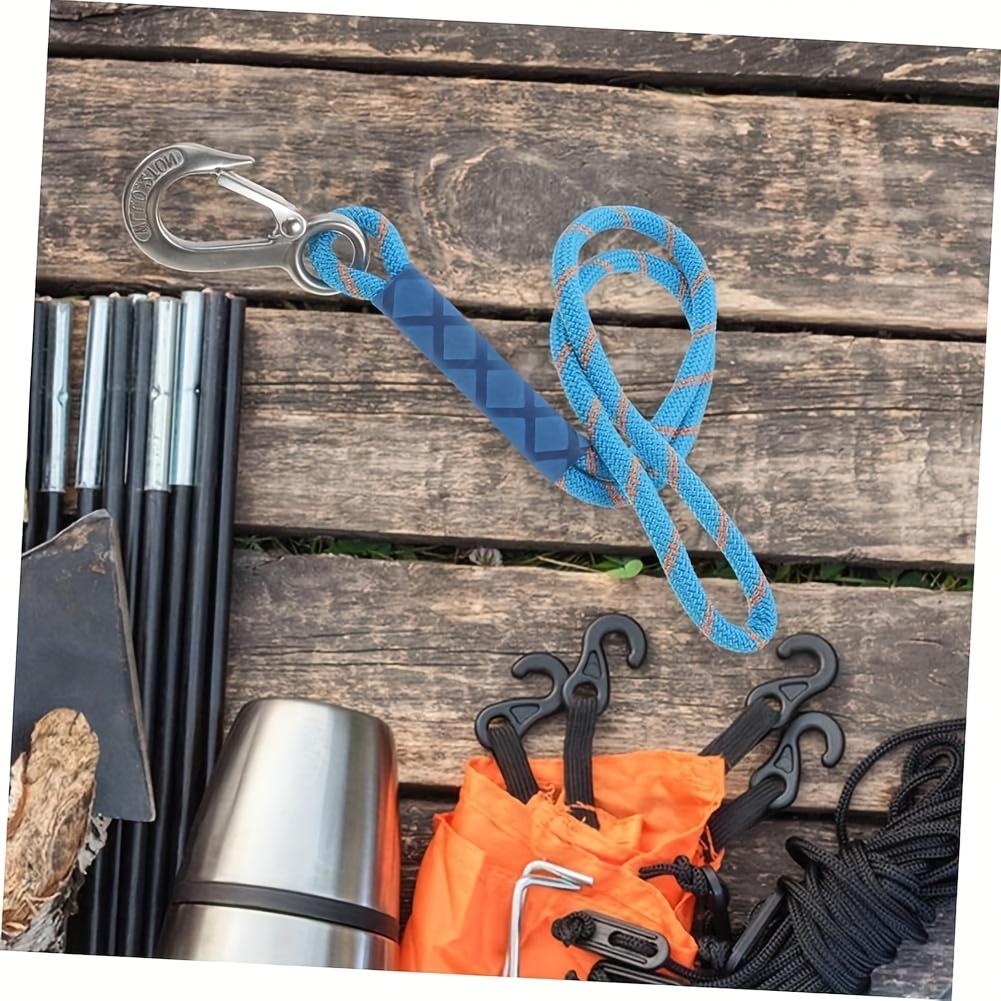 Hanging Rope - for Outdoor Hammocks,Tree Swings,Patio Chairs - Easy Installation with Carabiners - Ideal for Garden,Backyard Use