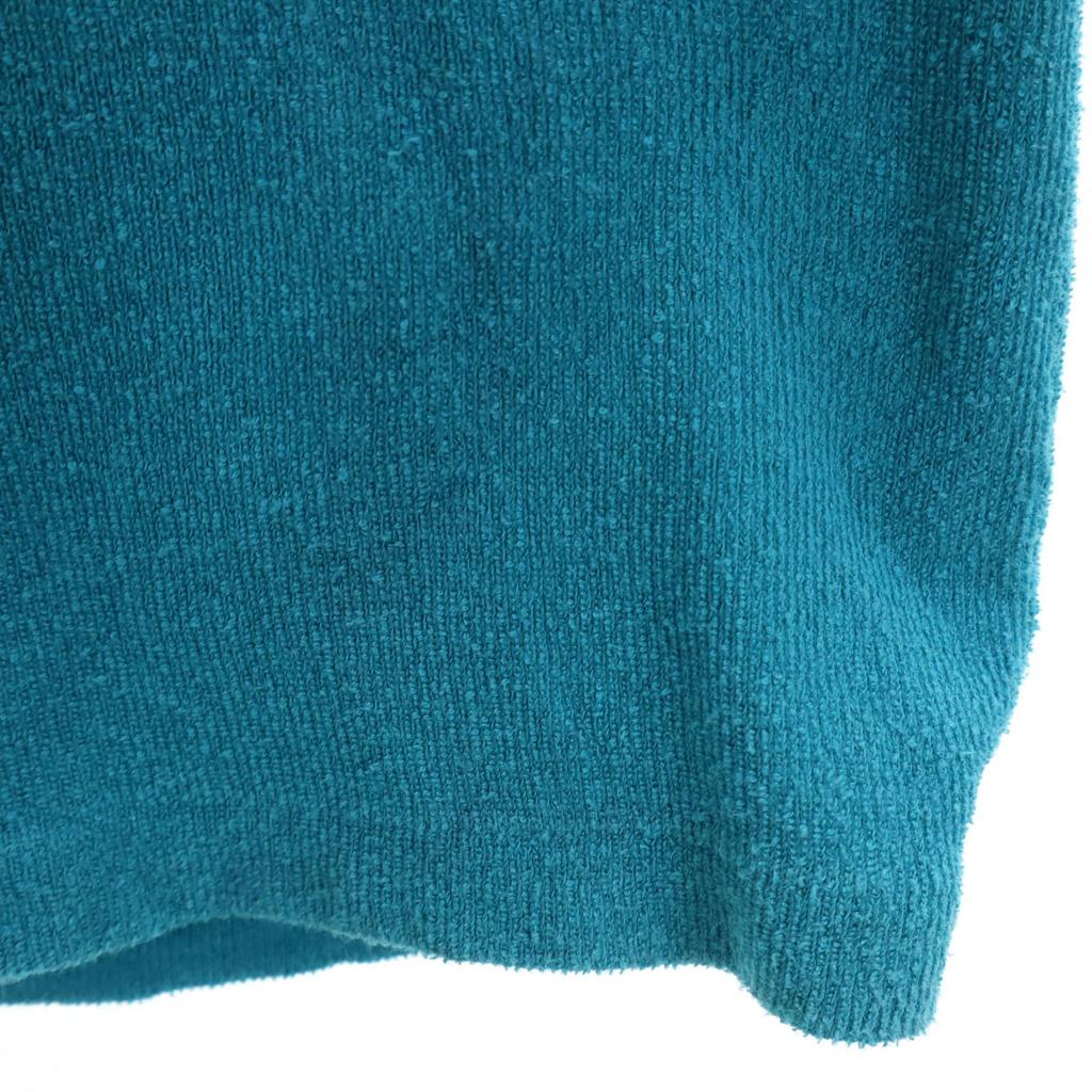 Ron Herman Made In Japan Short Sleeve Pile Ground T-shirt S Blue Poke T Men's Used