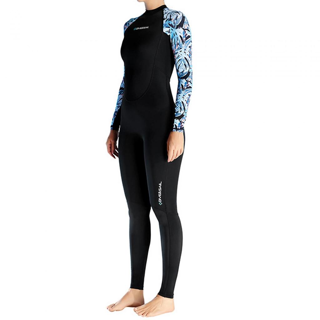 Wetsuit for Women Swimwear Full Body Ice Feel Summer Dive Skins Swimsuit