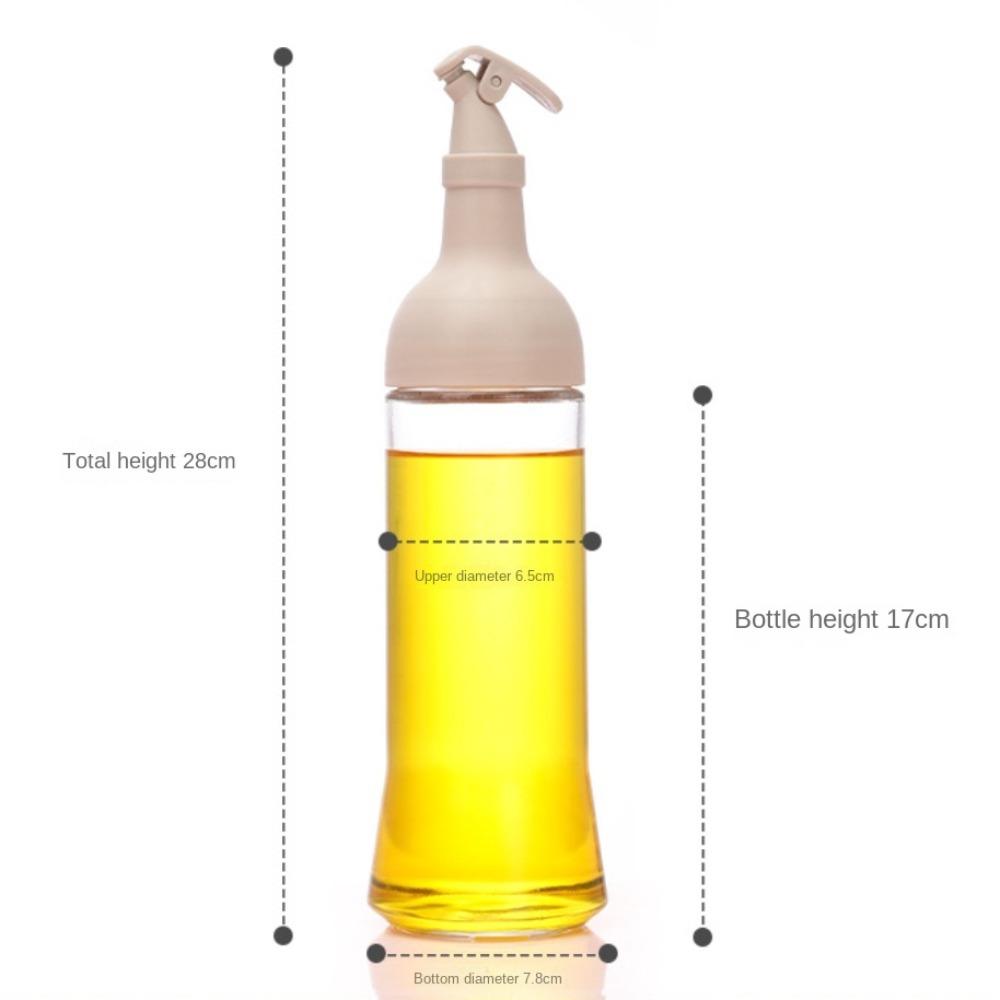 Sticla de sticla Dozator de ulei de masline Sticla cu deschidere automata Container pentru ulei Imbuteliere sos de soia Gratar
