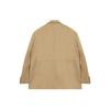 WE11DONE Logo Spray Paint Graffiti Shoulder Wool Blazer Unisex Blazer WD-JK1-22-123-U-BG