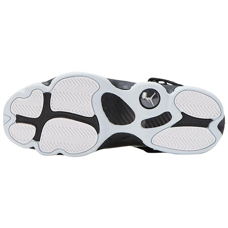 (GS) Air Jordan 6 Rings 'Black White' Kids' 323419-011