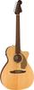 Fender Newporter Player Walnut Gold with Soft Case Acoustic-Electric Guitar, Fingerboard, Pickguard, Natural,