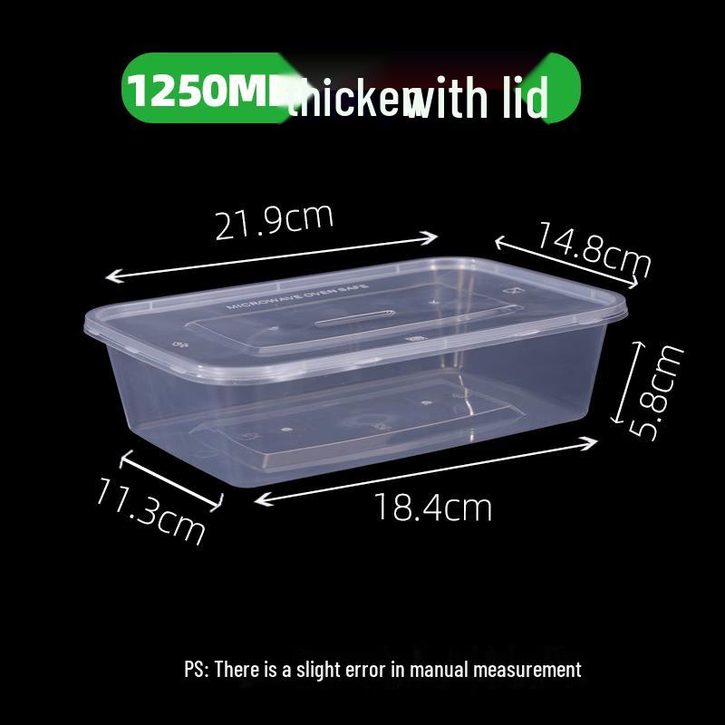 Plastic Square Lunch Containers