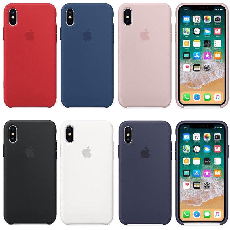 

Оригинальный силиконовый чехол имеют логотип для iPhone 7 8 6s плюс телефон для iPhone X XR XS Max официальный крышки