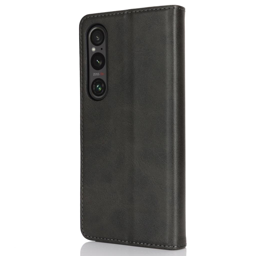 For Sony Xperia 1 VI Case PU Leather Wallet Stand Magnetic Closing Phone Cover