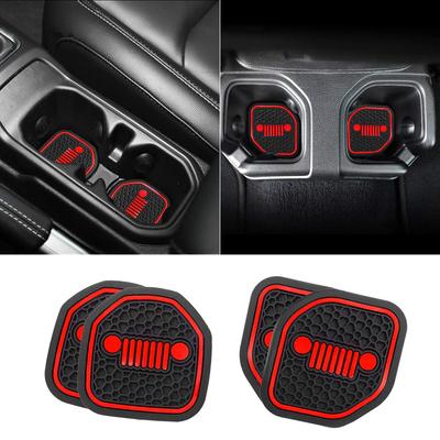Auovo Auto Cup Holder Insert Coaster 2018-2022 Wrangler JL JLU 2020-2022 Gladiator JT Cup