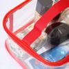 New Transparent Storage Bag Pouch with Zipper Carry Handle for Lego Small Building Blocks Toy Home Organization Outdoor Travel