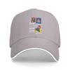 Super Marios Coins Baseball Caps Hip Hop  Sandwich Hat Unisex Style Adjustable Headwear Outdoor