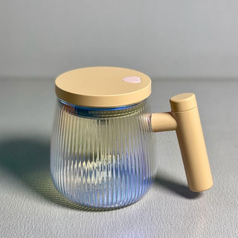 Waterproof Self Stirring Mug Portables Electric Stirring Coffee Cup for Coffee/Milk/Protein Powder Easy To Use