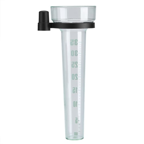 Rain Gauge, Simple Rain Gauge, Rain Gauge Tube, 35mm, Measures Rainfall, Underground, For Outdoors, Gardens, and Home Use