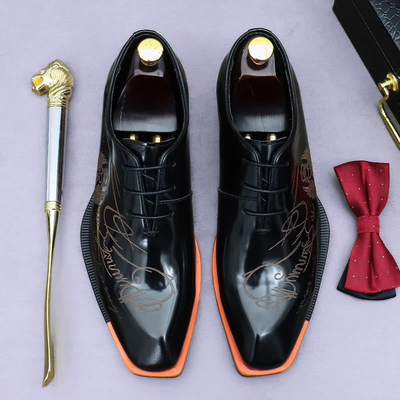 Men`s Oxford Business Formal Leather Shoes