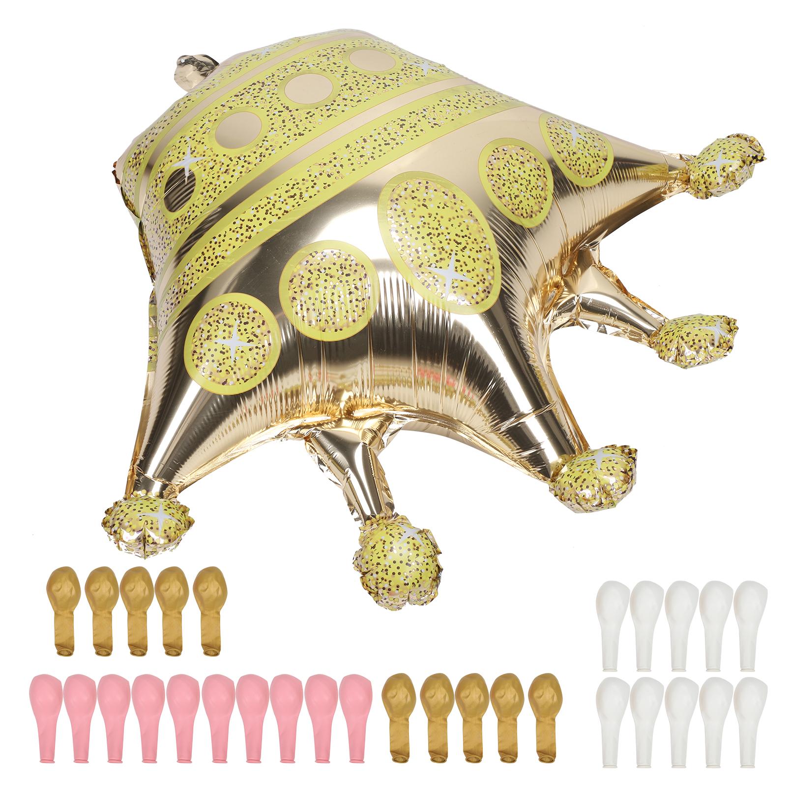 

Набор латексных шаров, шары в форме короны, белые, розовые, золотые, украшения для вечеринки